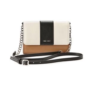 🔴2/$25🔴 Nine West Color-block Crossbody Clutch